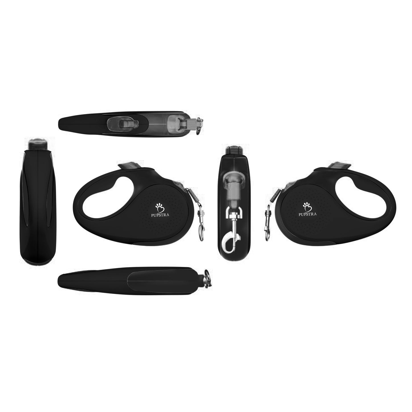 Retractable Leash - Black