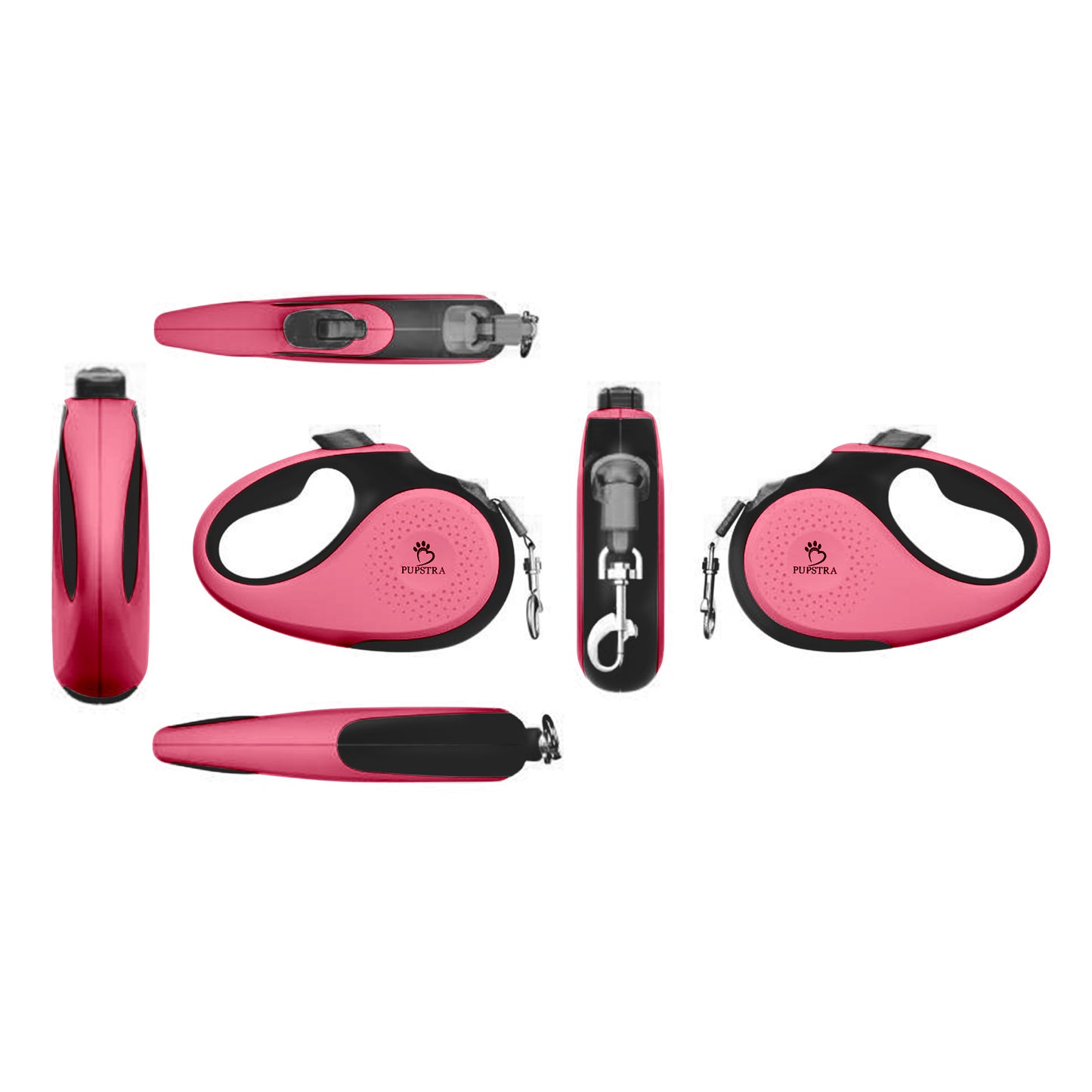 Retractable Leash - Pink