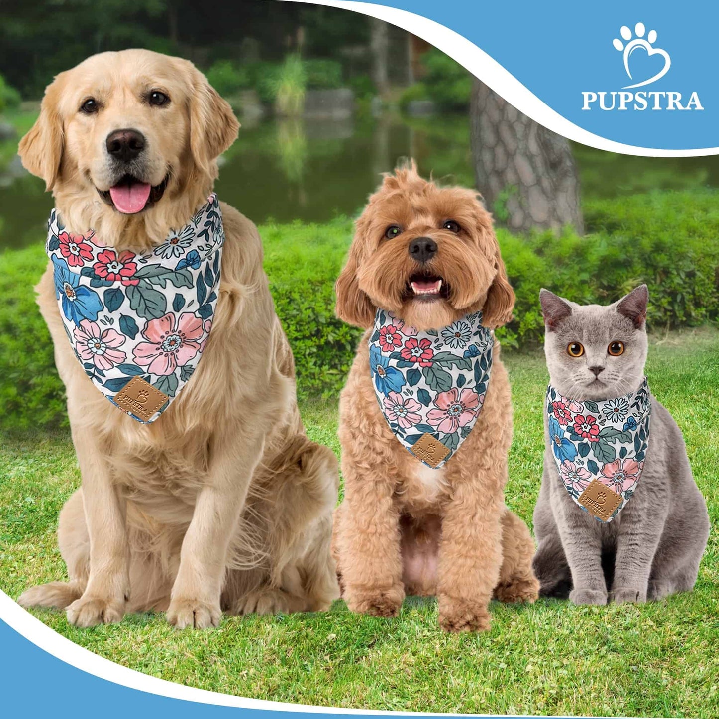 Bandana - Floral Garden
