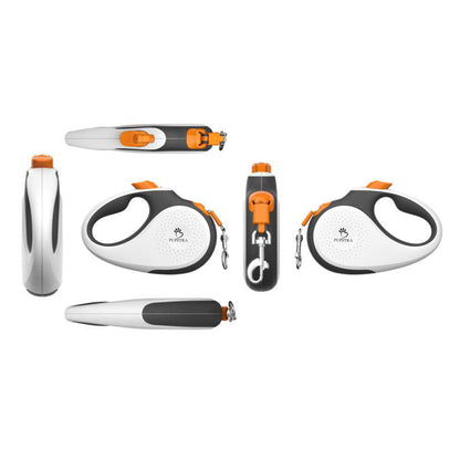 Retractable Leash - White