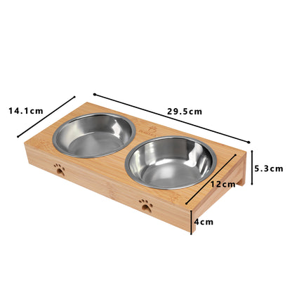 Bamboo Due Bowl