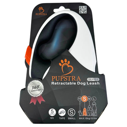 Retractable Leash - White