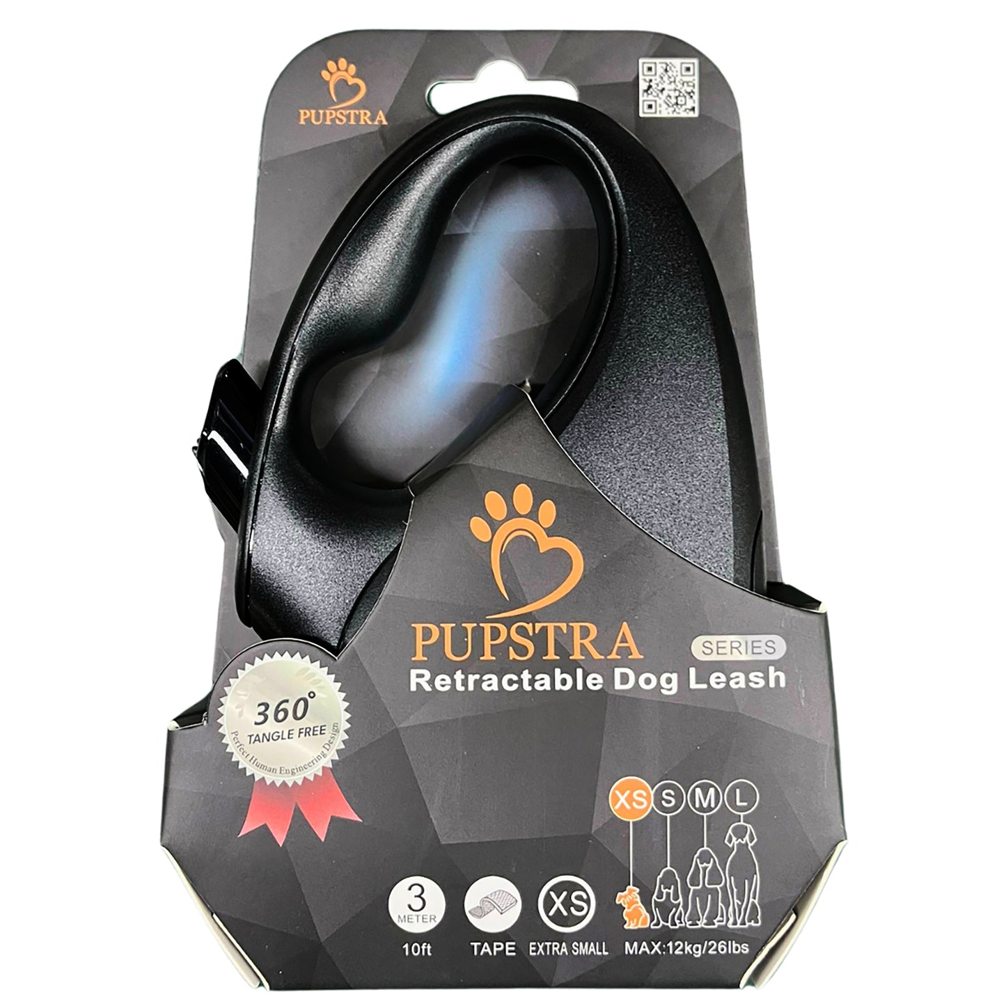 Retractable Leash - Black