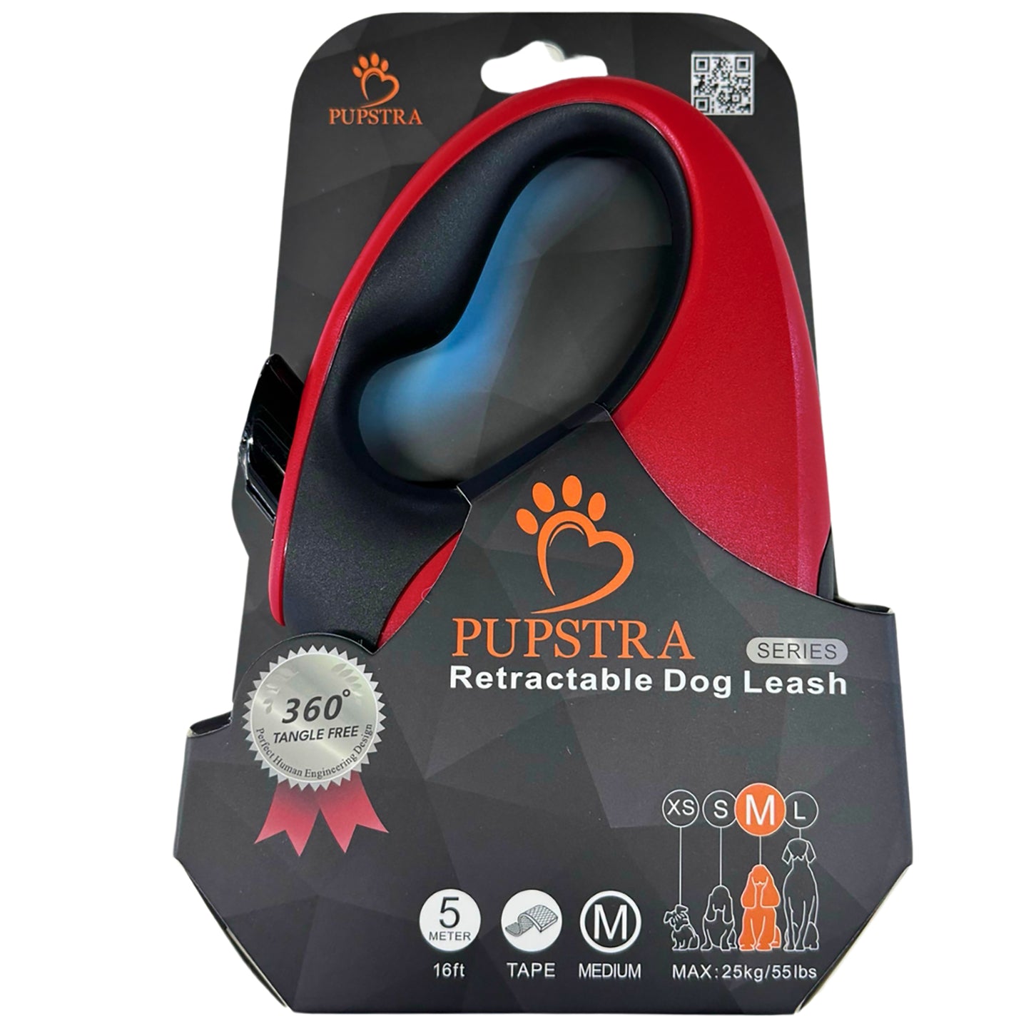 Retractable Leash - Red