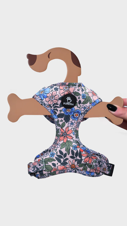 Adjustable Harness - Floral Garden
