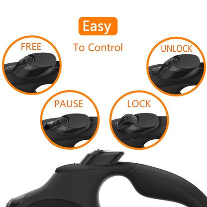 Retractable Leash - Black