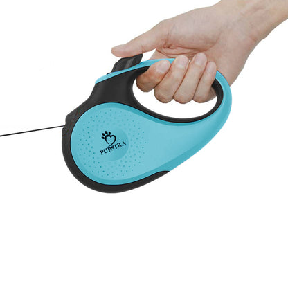 Retractable Leash - Aqua